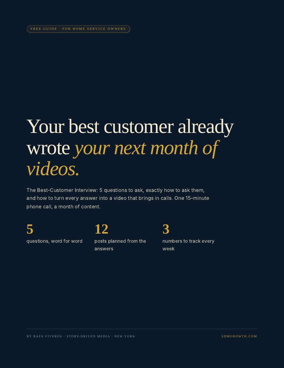 The Best-Customer Interview cover